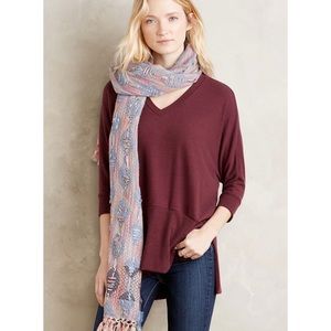 Anthropologie Moth Amadi Warm-Up Pullover